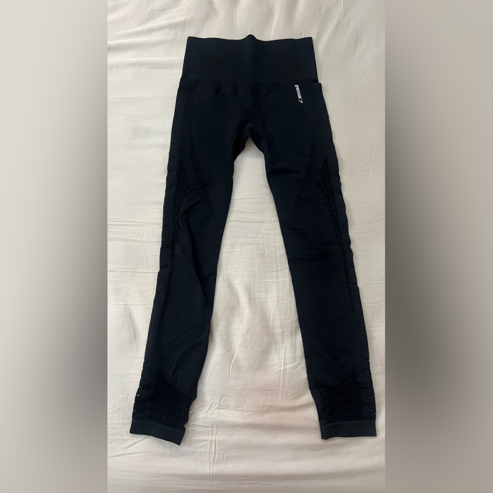 Gymshark Energy Seamless Leggings - Black - Small